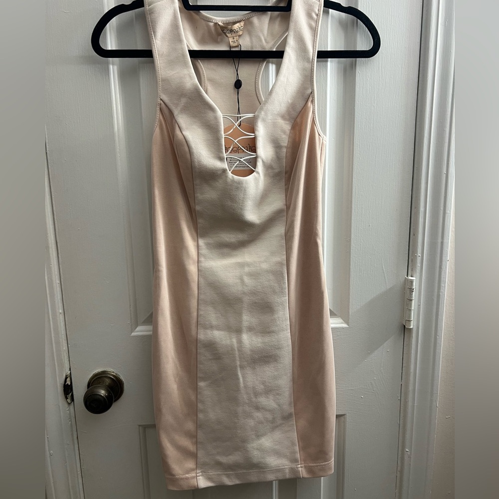 KEEPSAKE the Label Cream Sleeveless Dress